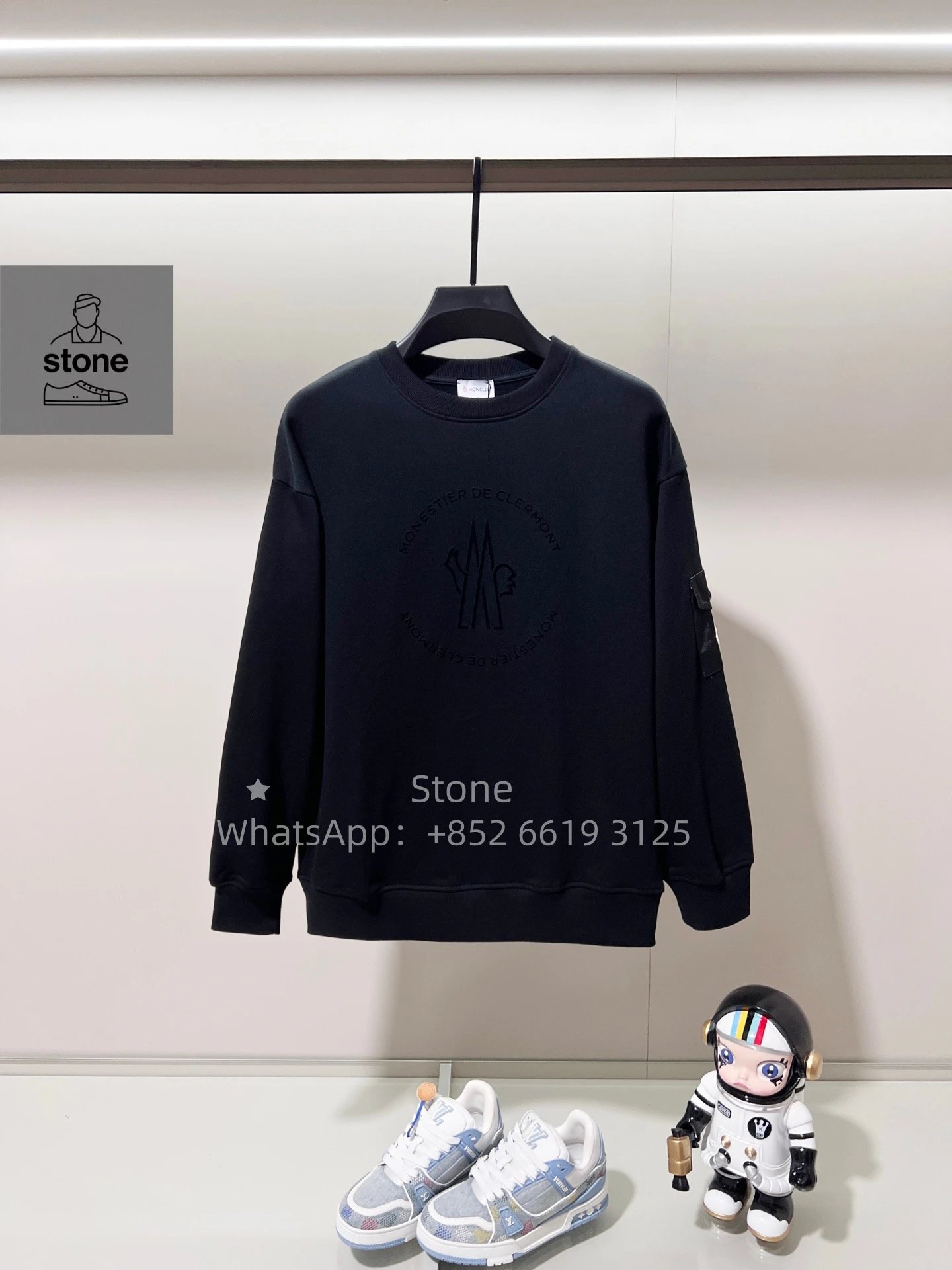Moncler Hoodies & Sweatshirts Embroidered logo image 8