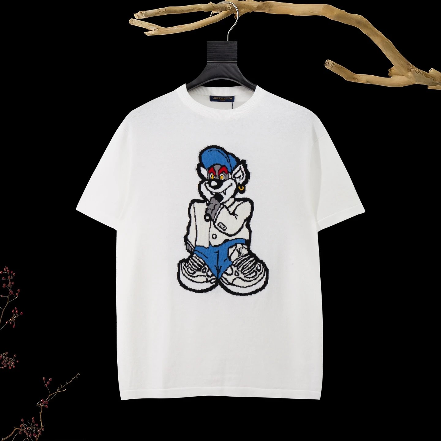 Louis Vuitton Shirts Monogram Knit Polo Shirt — 21
