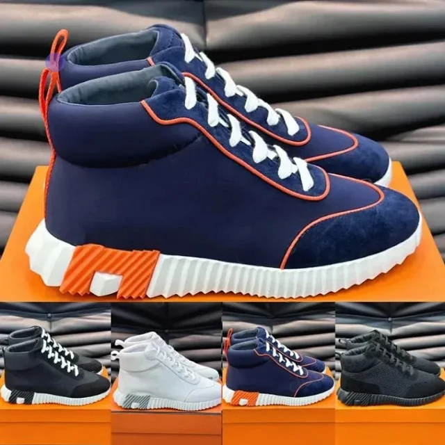 Unbranded Sneakers High-Top Lace-Up with Ribbed Sole product detail image 2