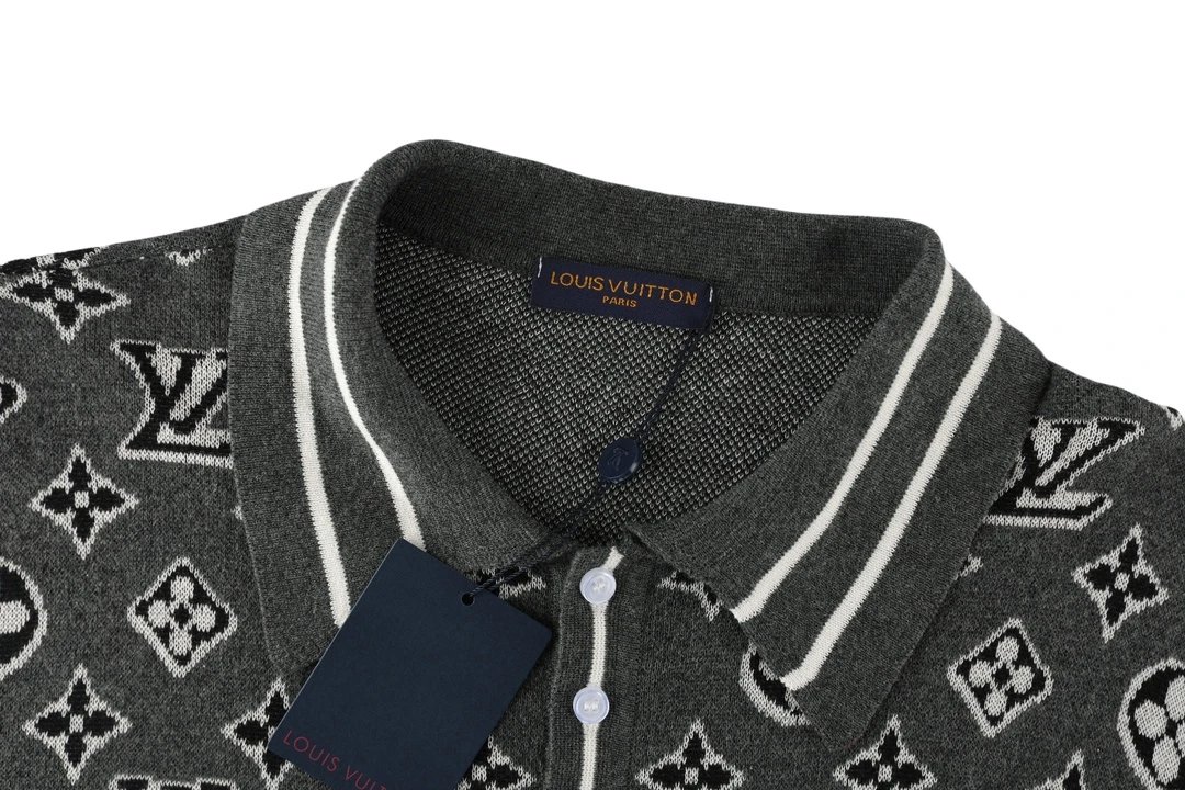 Louis Vuitton Shirts Monogram Knit Polo Shirt image 2