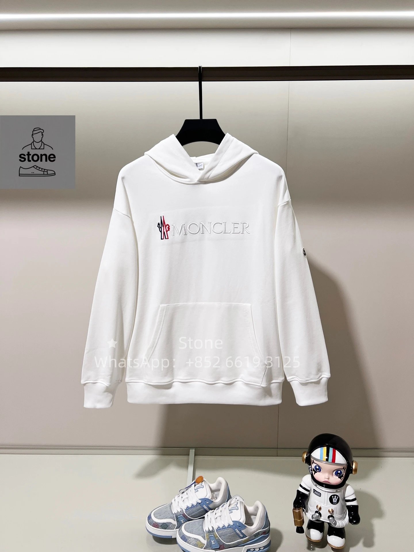 Moncler Hoodies & Sweatshirts Embroidered logo image 3