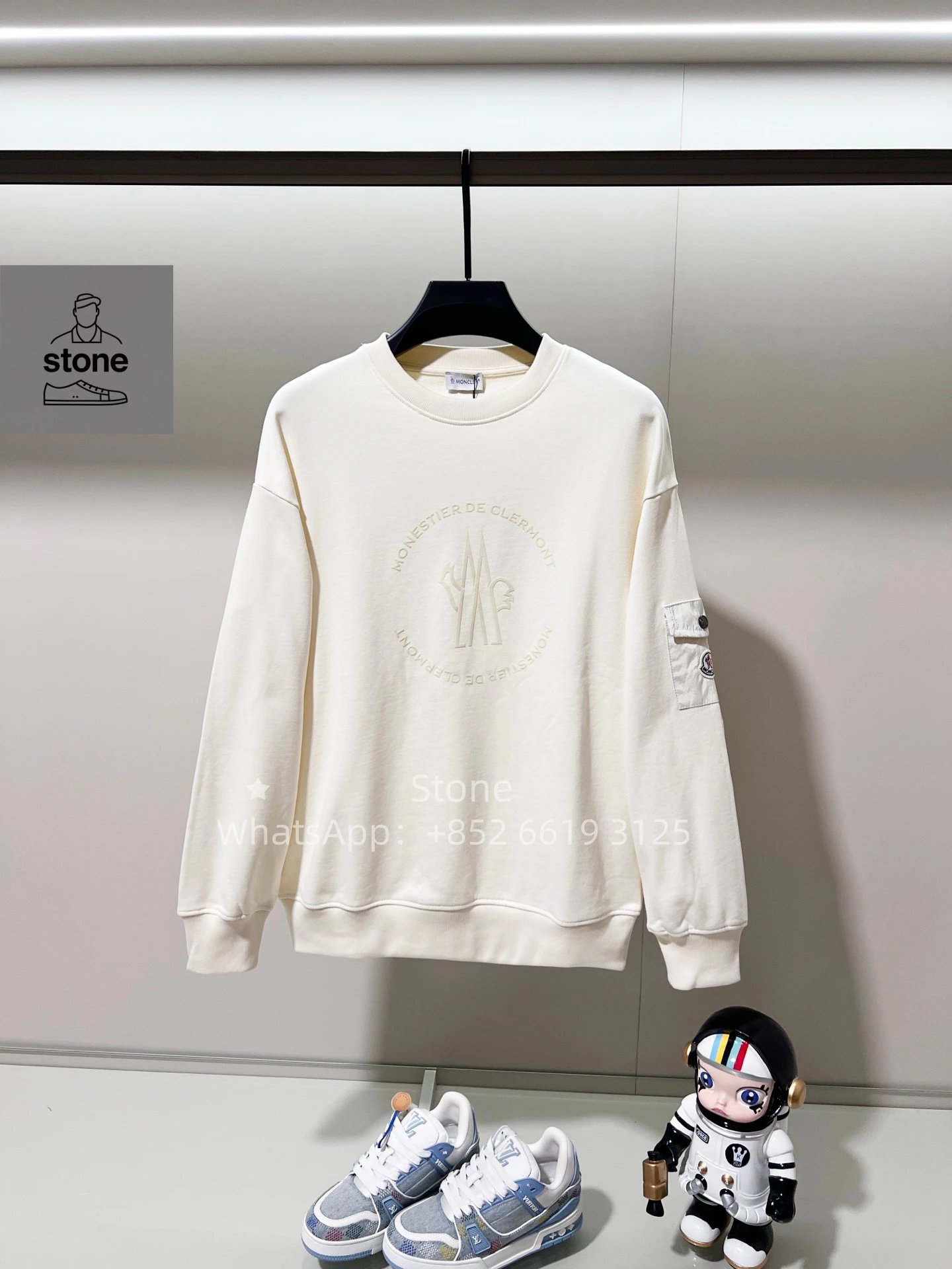Moncler Hoodies & Sweatshirts Embroidered logo image 7