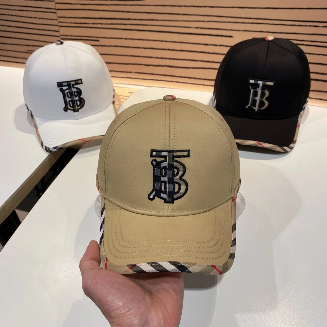 Fendi Hats Logo Baseball Cap with Contrast Whipstitch Brim image 10