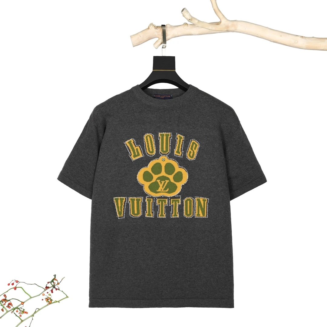 Louis Vuitton Shirts Monogram Knit Polo Shirt — 03