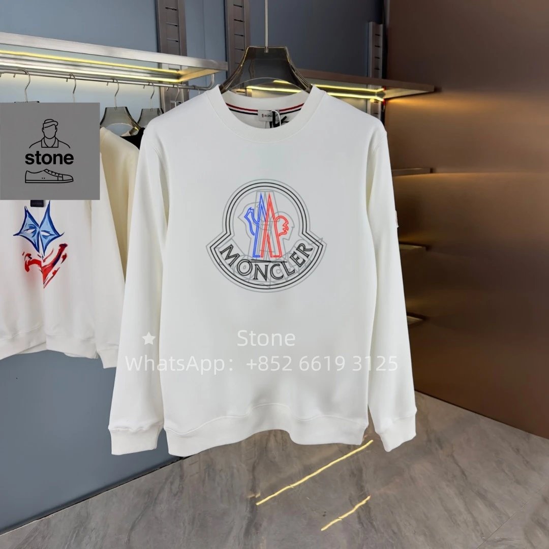 Moncler Hoodies & Sweatshirts Embroidered logo — 08