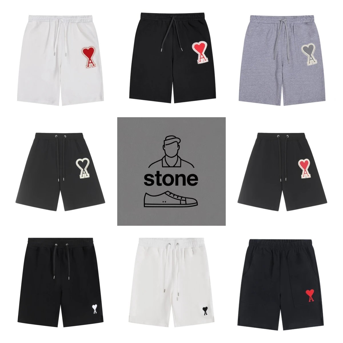 AM11 Summer pure cotton shorts - 132145