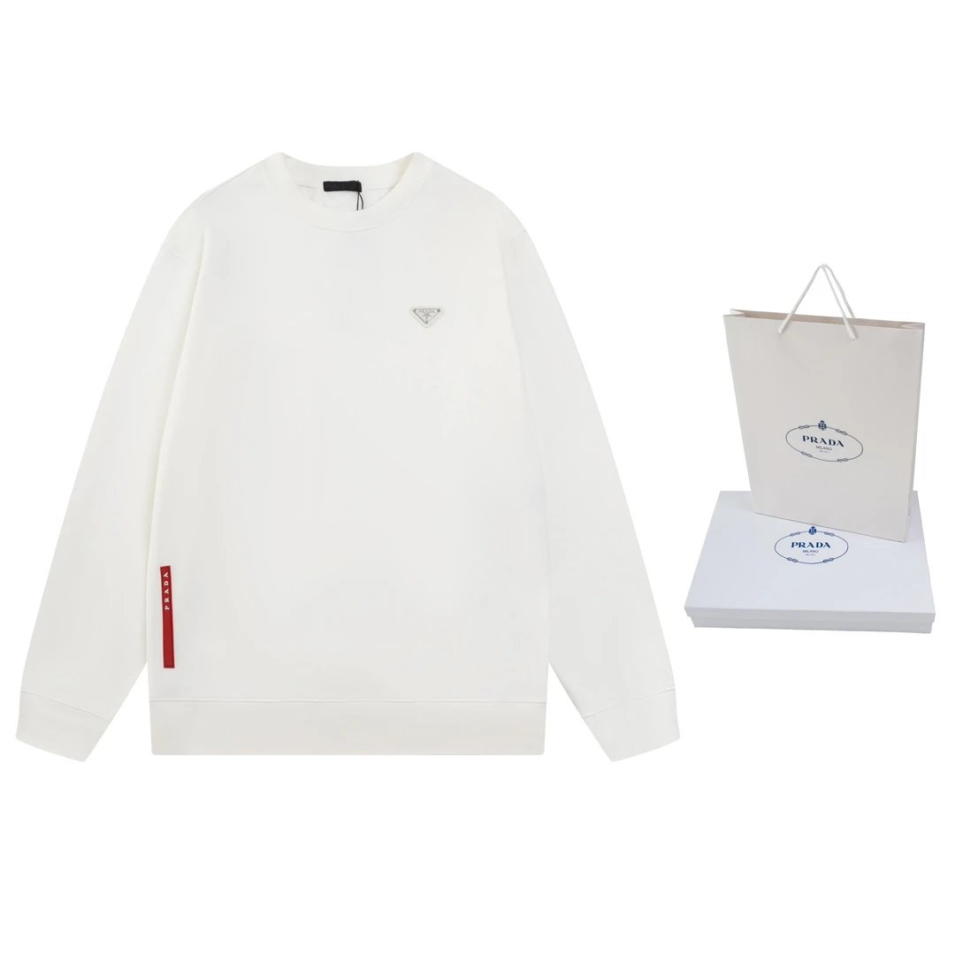 Prada Hoodies & Sweatshirts Triangle Logo and — 15