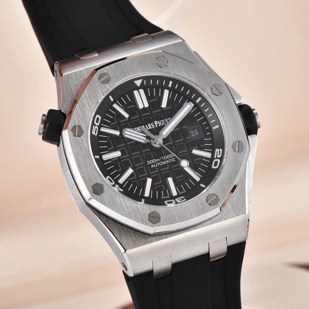 Audemars Piguet Watches Octagonal-bezel with textured dials — 23
