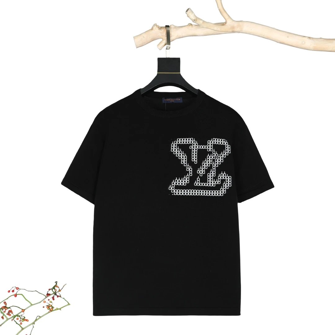 Louis Vuitton Shirts Monogram Knit Polo Shirt — 14