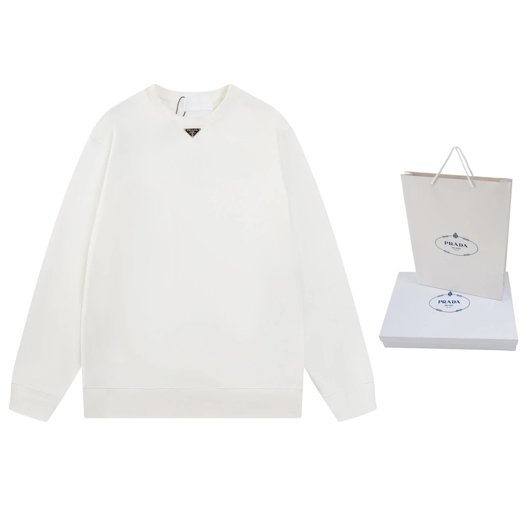Prada Hoodies & Sweatshirts Triangle Logo and — 09
