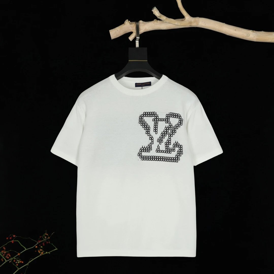 Louis Vuitton Shirts Monogram Knit Polo Shirt — 15