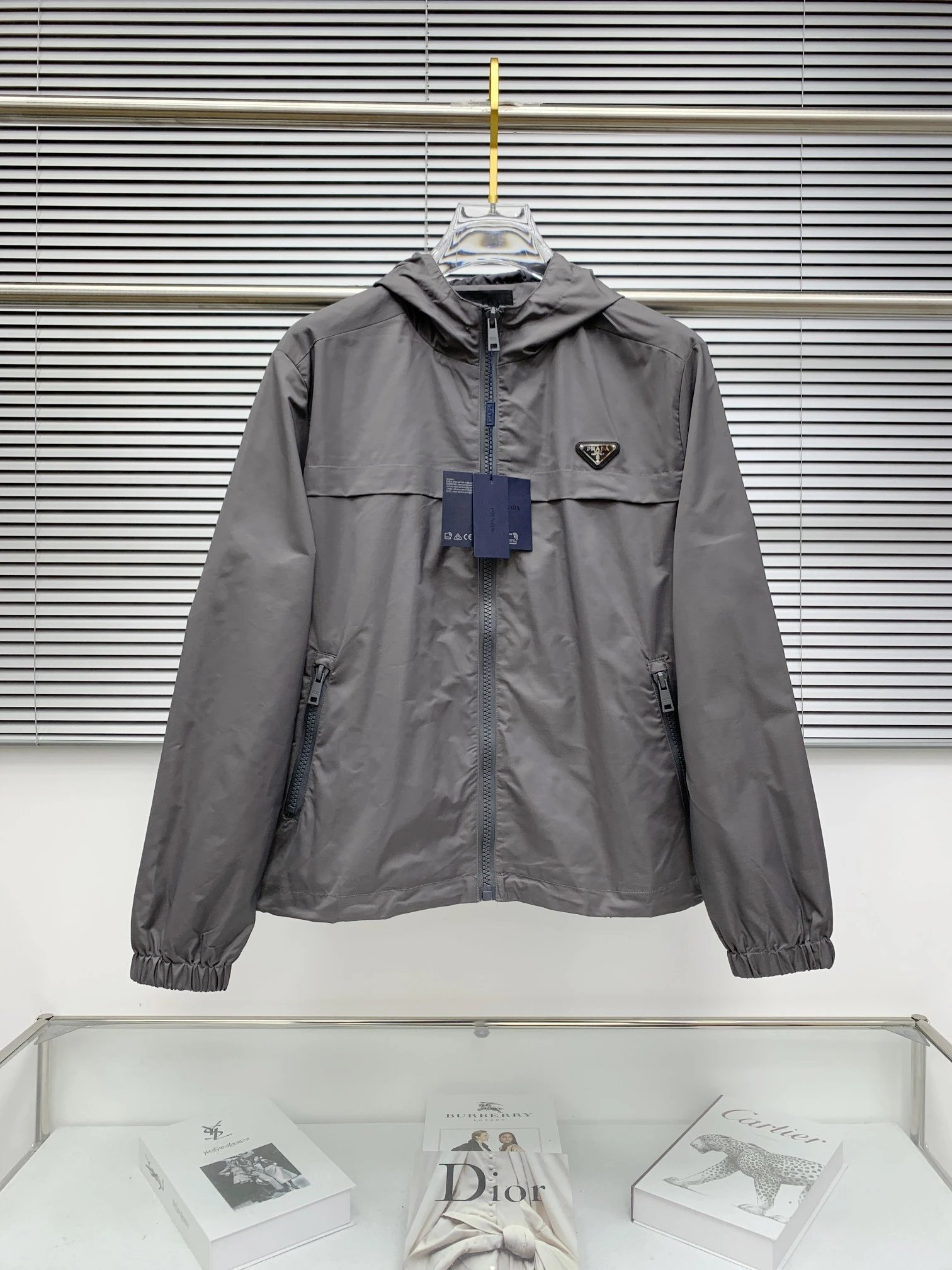 Prada Re-Nylon Jacket Black Outerwear - 10