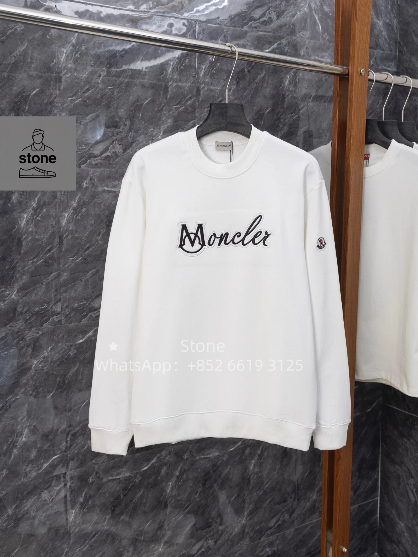 Moncler Hoodies & Sweatshirts Embroidered logo image 9