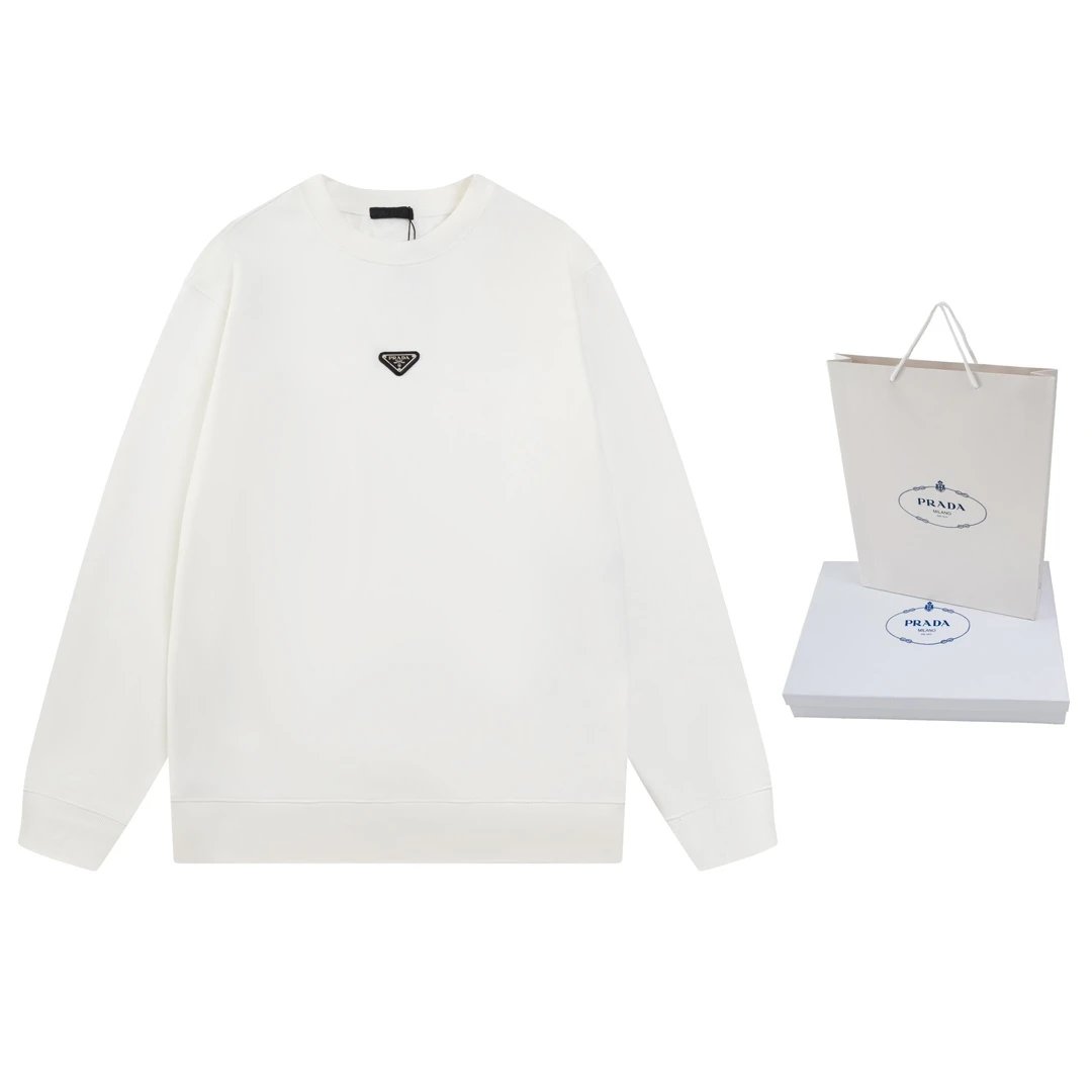 Prada Hoodies & Sweatshirts Triangle Logo and — 13