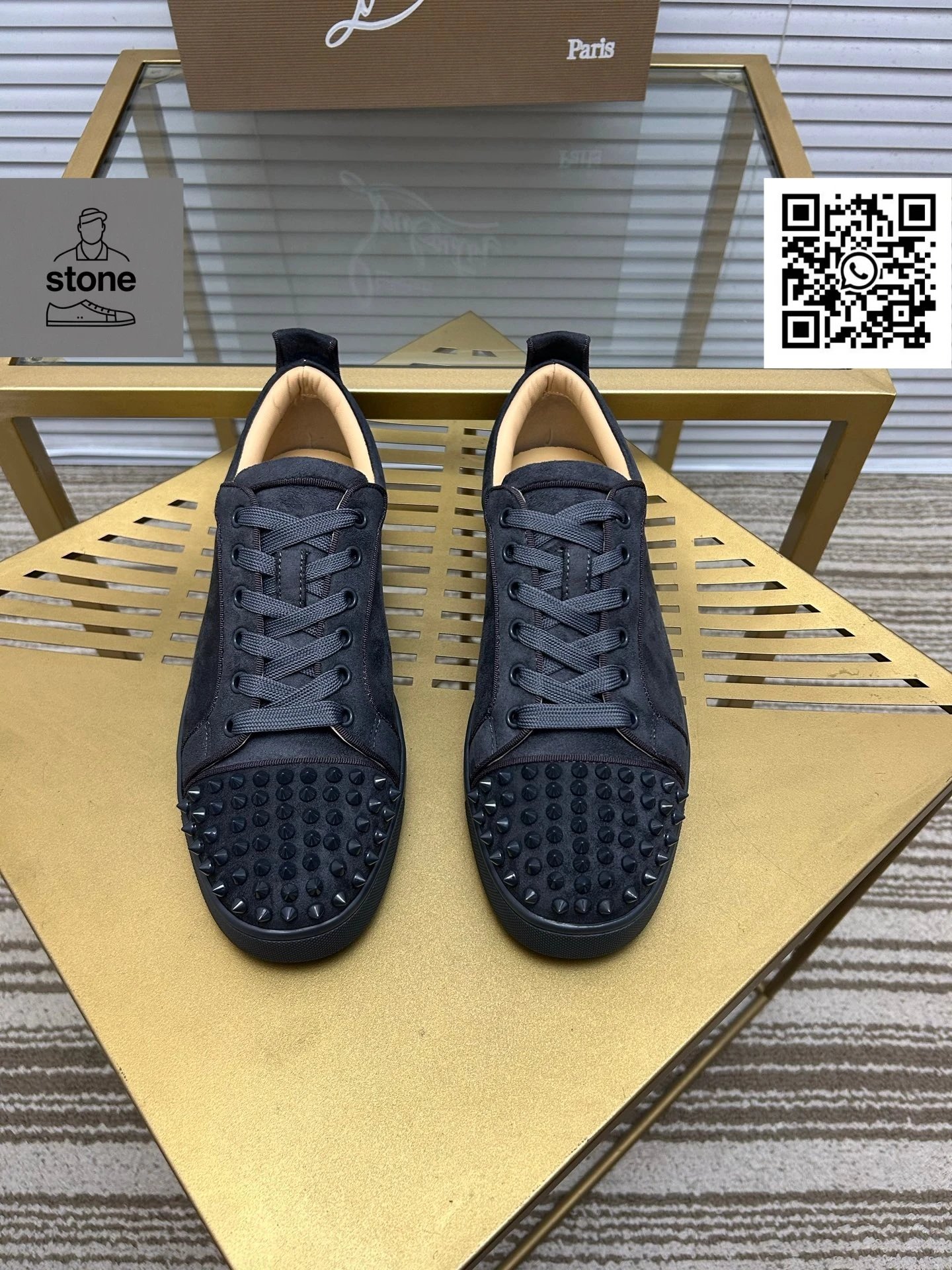 Unbranded Sneakers Low-Top Lace-Up with Spiked Toe Options — 18