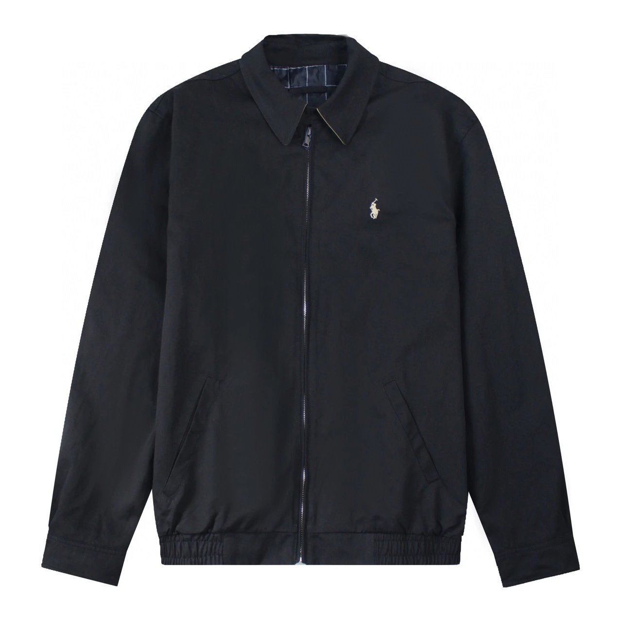 Polo Ralph Lauren Suede Bomber Jacket Beige Outerwear - 12