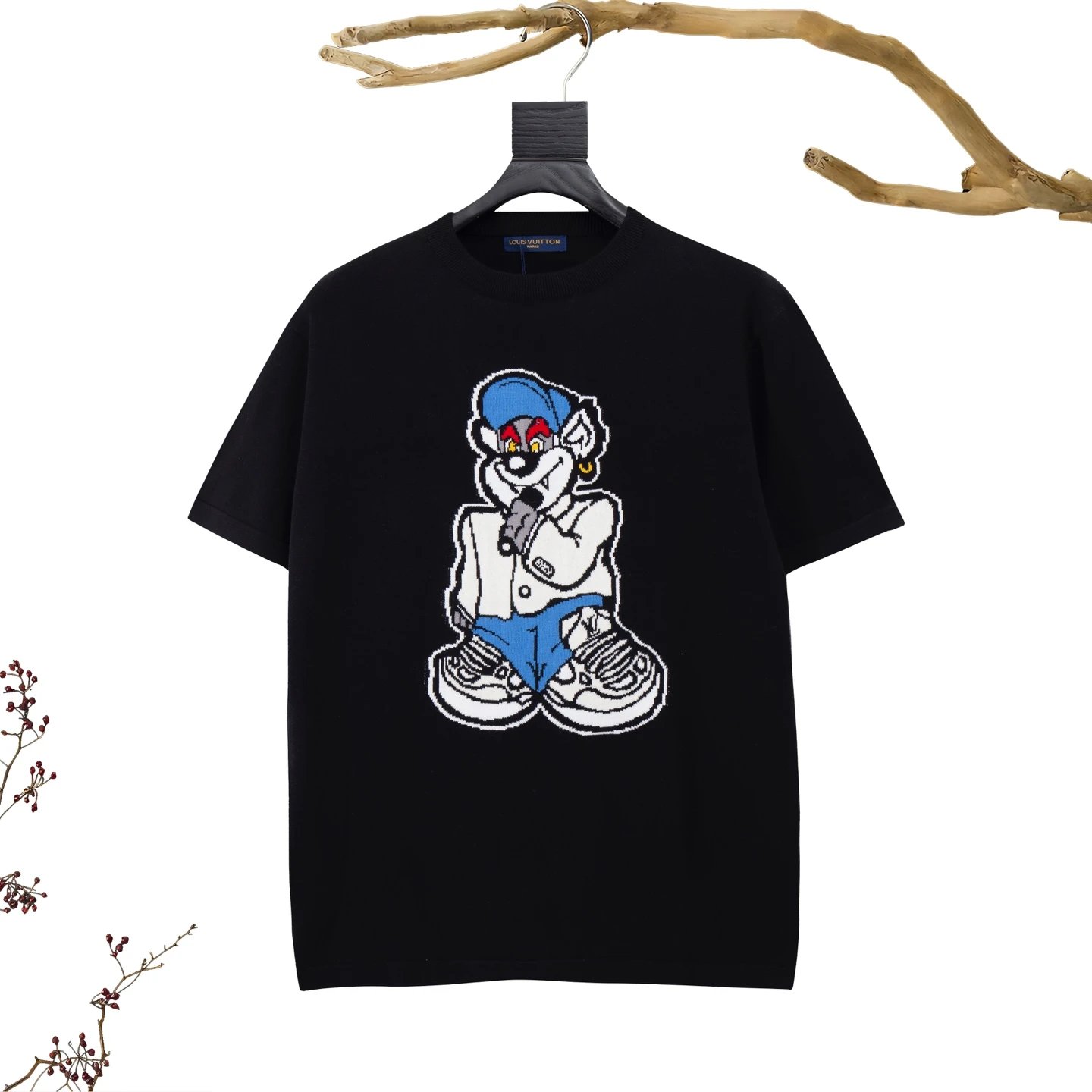 Louis Vuitton Shirts Monogram Knit Polo Shirt — 20