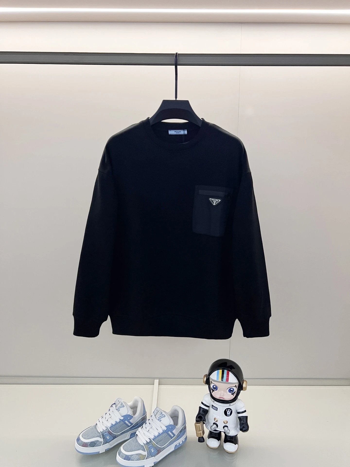 Prada Hoodies & Sweatshirts Triangle Logo and image 8