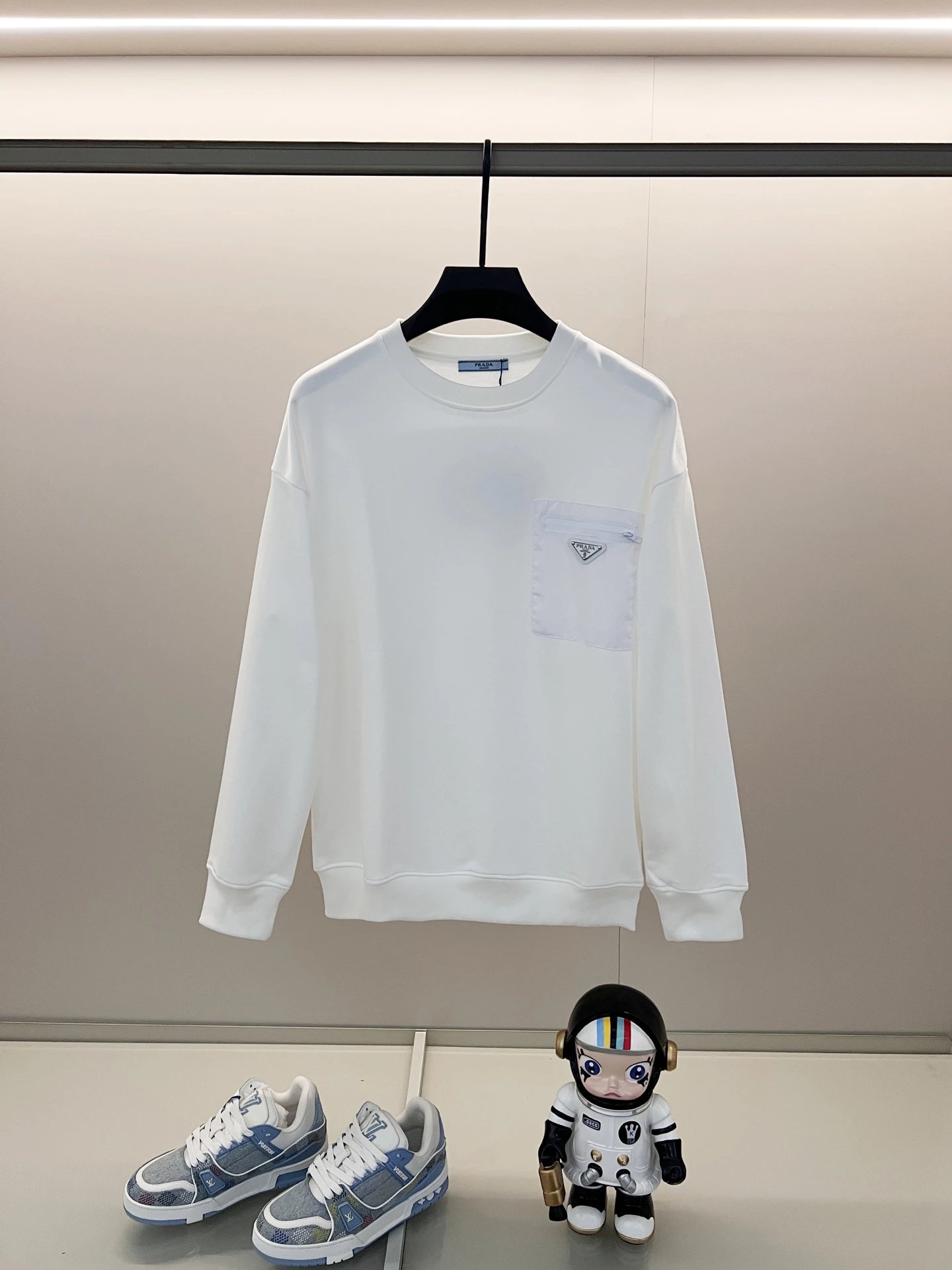 Prada Hoodies & Sweatshirts Triangle Logo and image 9