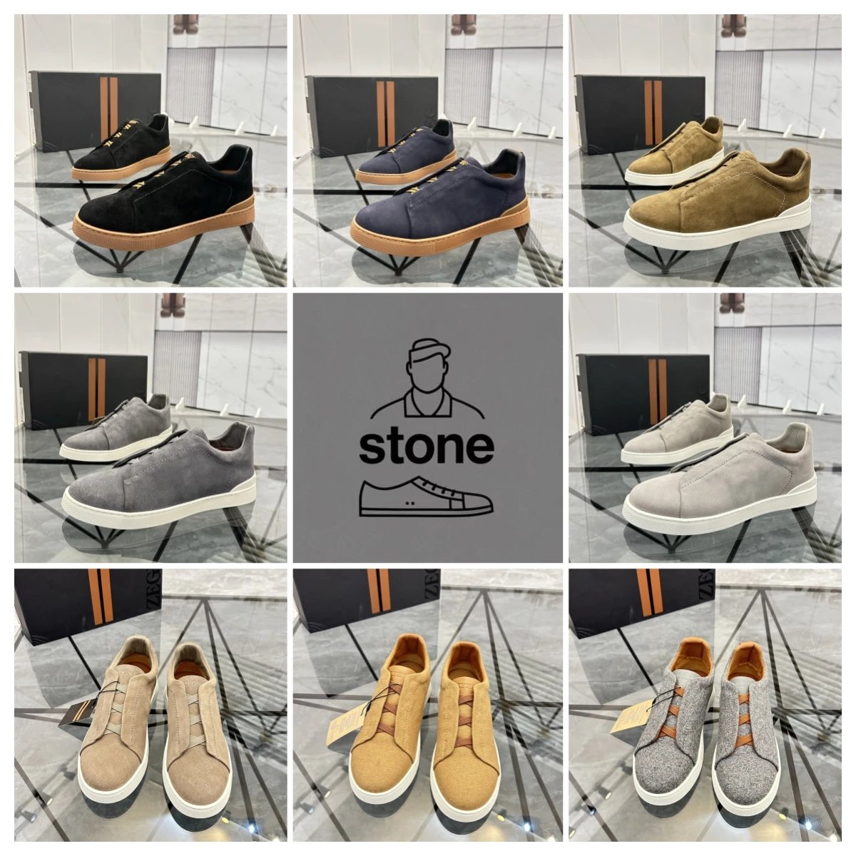 Erme&eta;egi1d0 Zeg&eta;a Casual shoes (with original box) - 131221
