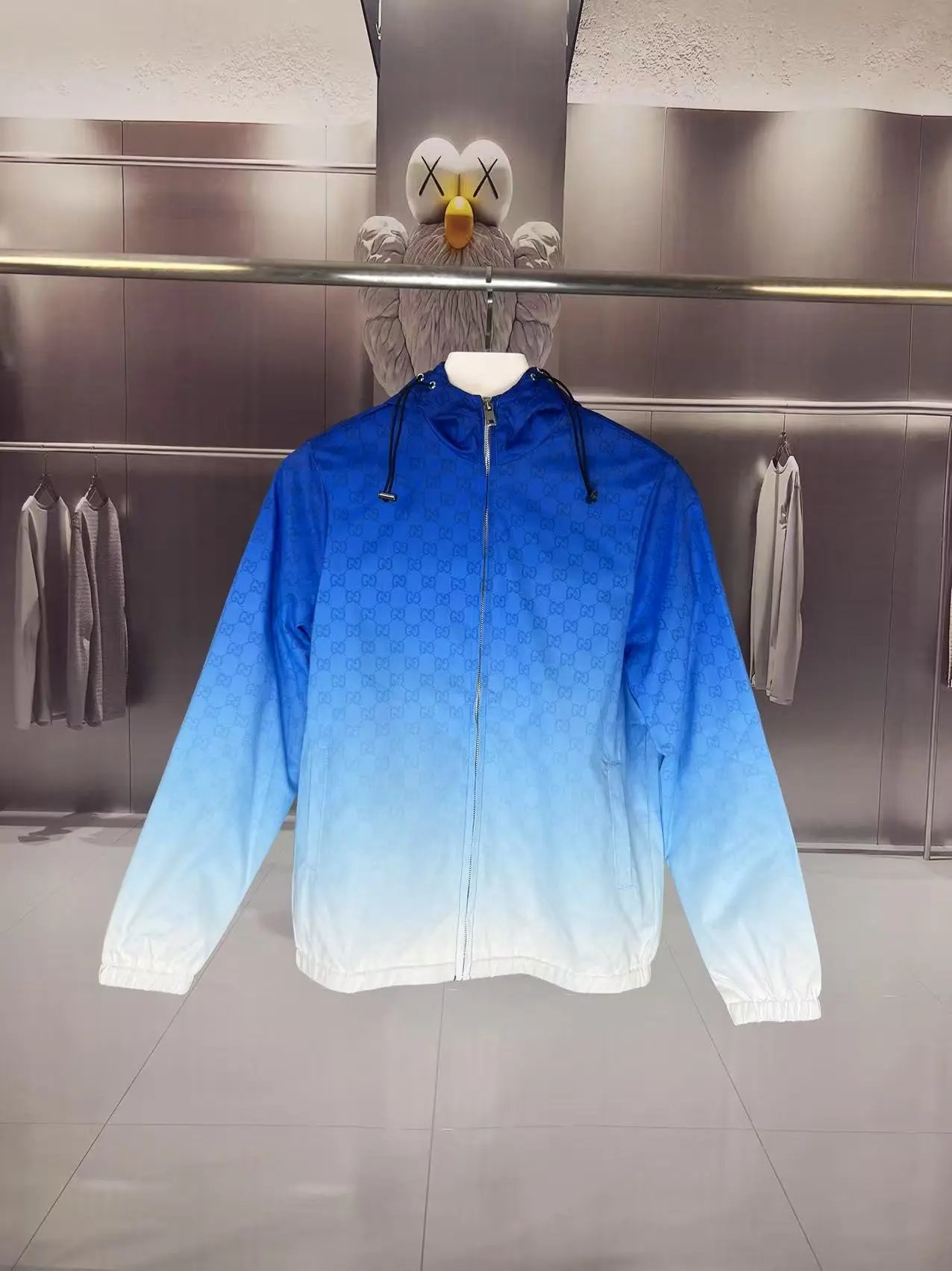 Gucci GG Monogram Gradient Windbreaker Jacket - 1