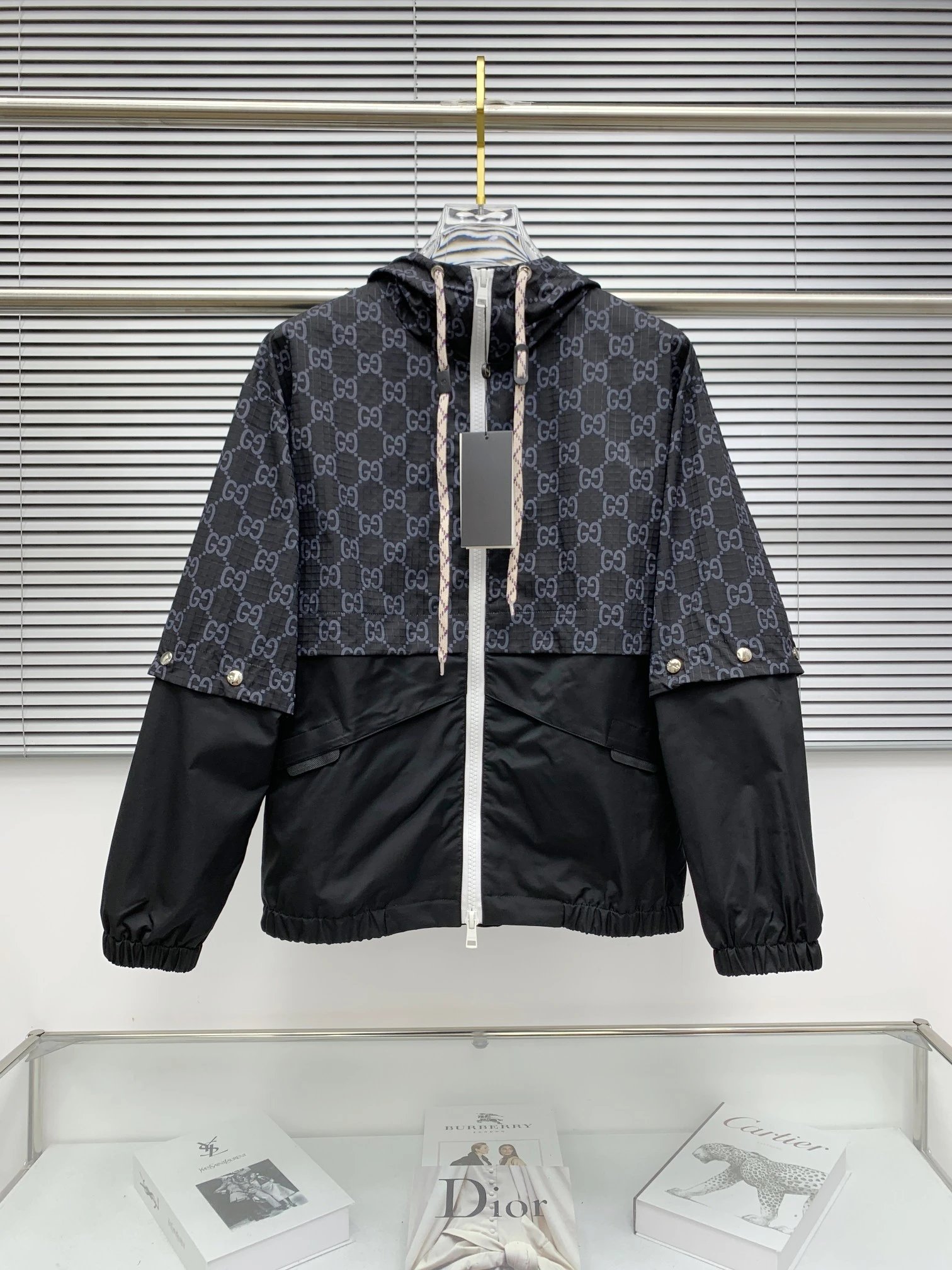 Prada Re-Nylon Jacket Black Outerwear - 6