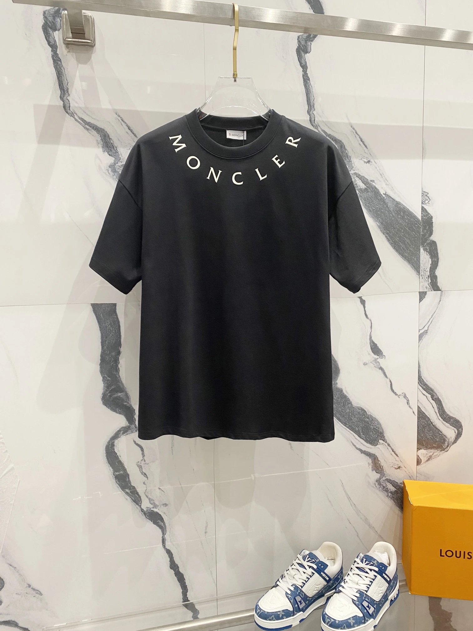 Moncler T-Shirts Logo Graphic image 10