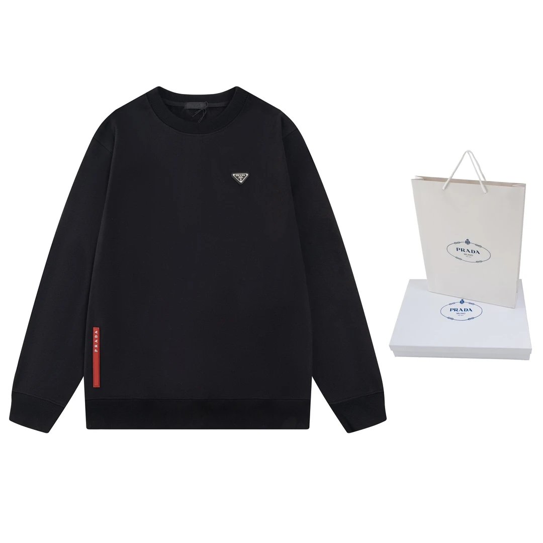 Prada Hoodies & Sweatshirts Triangle Logo and — 16