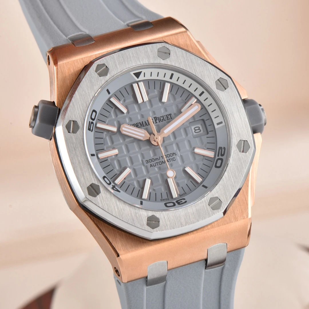 Audemars Piguet Watches Octagonal-bezel with textured dials — 18