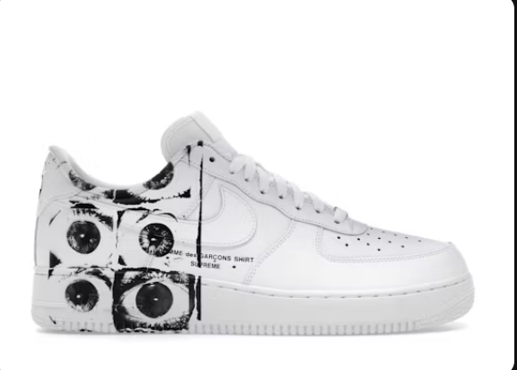 AF1 CDG White