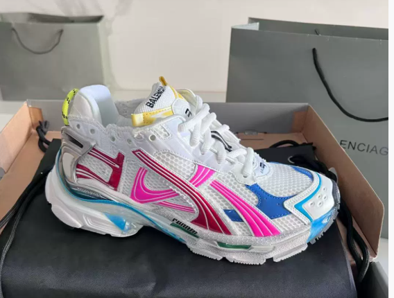 White Pink Red