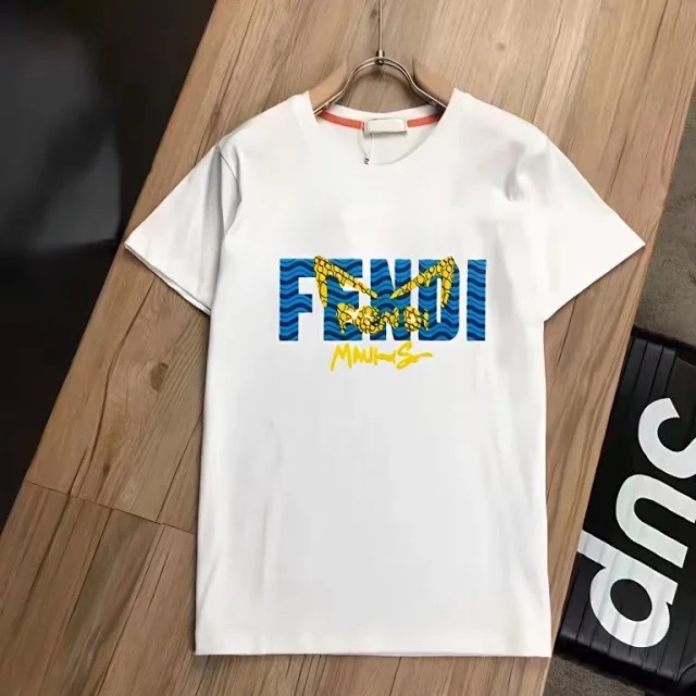 Fendi T-Shirts Graphic short-sleeve T-shirt product detail image 12