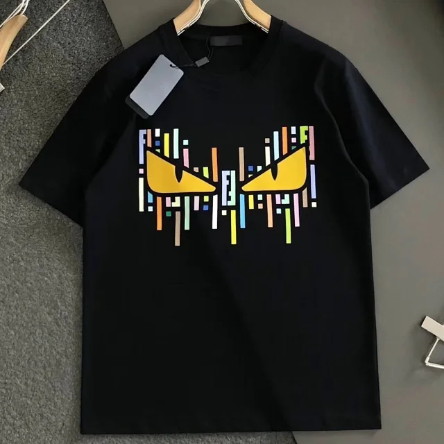 Fendi T-Shirts Graphic short-sleeve T-shirt product detail image 11