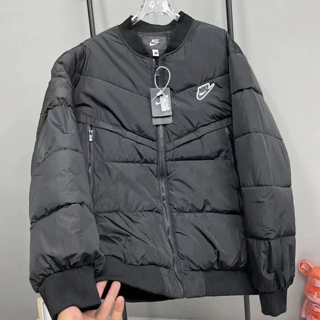 Burberry Down Jackets Hooded puffer jacket with check-lined hood product detail image 23