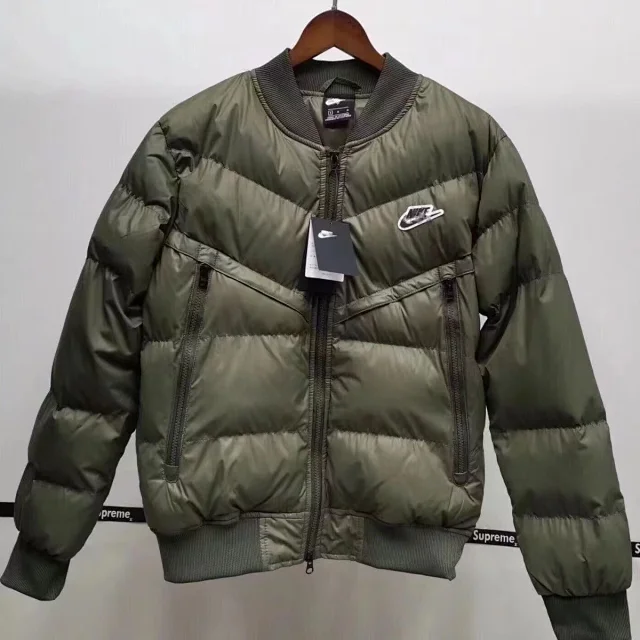 Burberry Down Jackets Hooded puffer jacket with check-lined hood product detail image 24