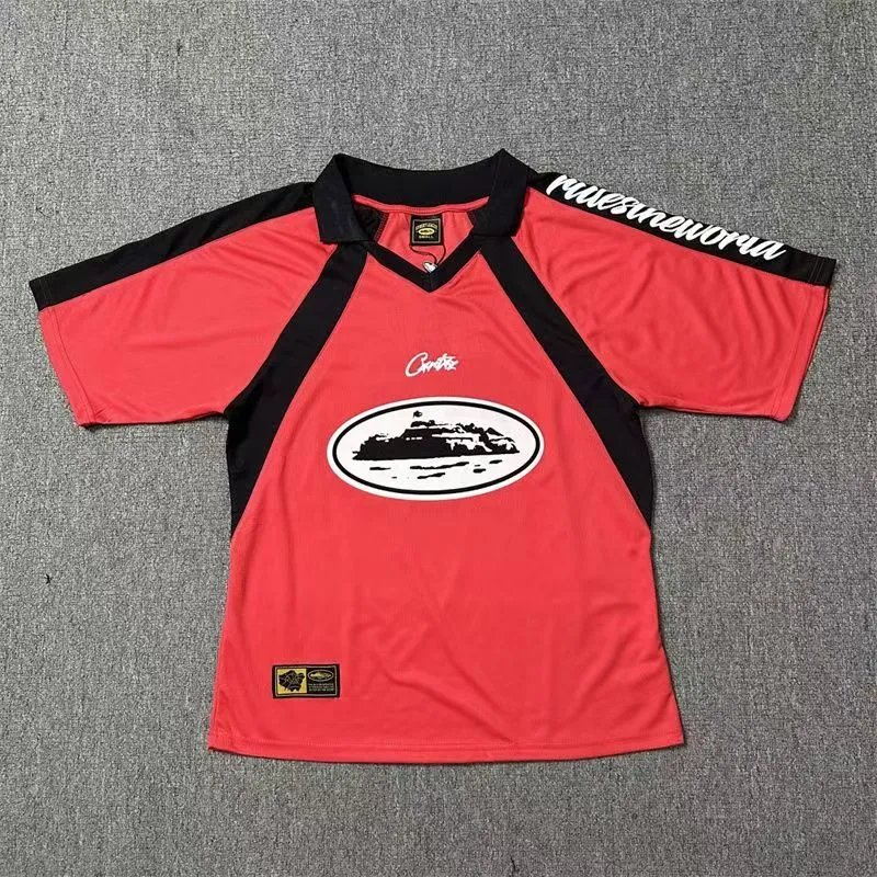 Corteiz x Club América Retro Football Jersey Blue - 14