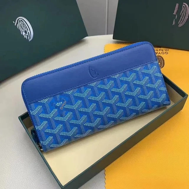Goyard Wallets & Card Holders Goyardine zip-around wallet product detail image 11