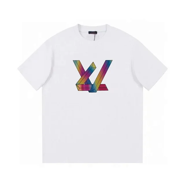 Louis Vuitton T-Shirts Monogram Graphic Short-Sleeve T-Shirt product detail image 3