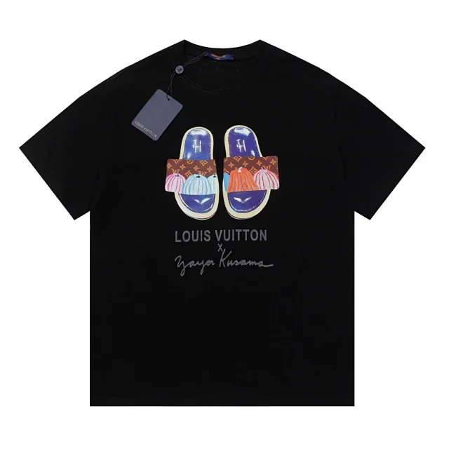 Louis Vuitton T-Shirts Monogram Graphic Short-Sleeve T-Shirt product detail image 7