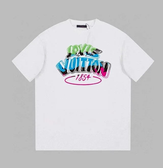 Louis Vuitton T-Shirts Monogram Graphic Short-Sleeve T-Shirt product detail image 2
