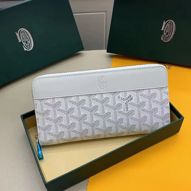 Goyard Wallets & Card Holders Goyardine zip-around wallet product detail image 6