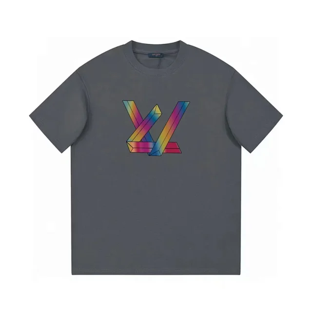 Louis Vuitton T-Shirts Monogram Graphic Short-Sleeve T-Shirt product detail image 4