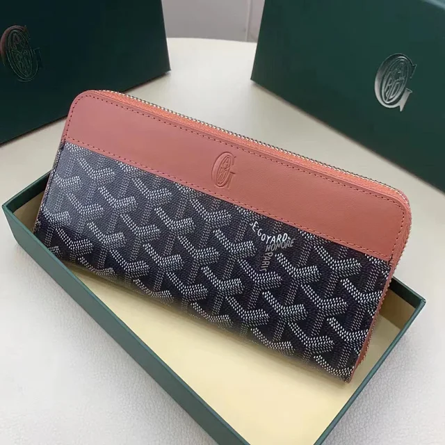 Goyard Wallets & Card Holders Goyardine zip-around wallet product detail image 8