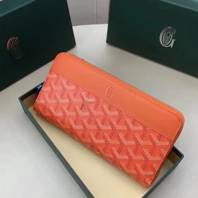 Goyard Wallets & Card Holders Goyardine zip-around wallet product detail image 7