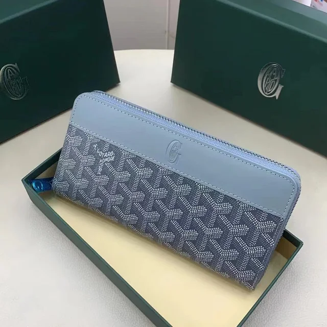 Goyard Wallets & Card Holders Goyardine zip-around wallet product detail image 9