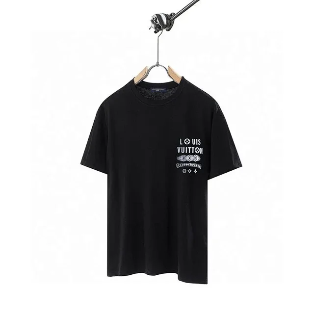 Louis Vuitton T-Shirts Graphic Print Short-Sleeve T-Shirt product detail image 11
