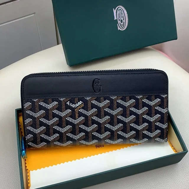 Goyard Wallets & Card Holders Goyardine zip-around wallet product detail image 3