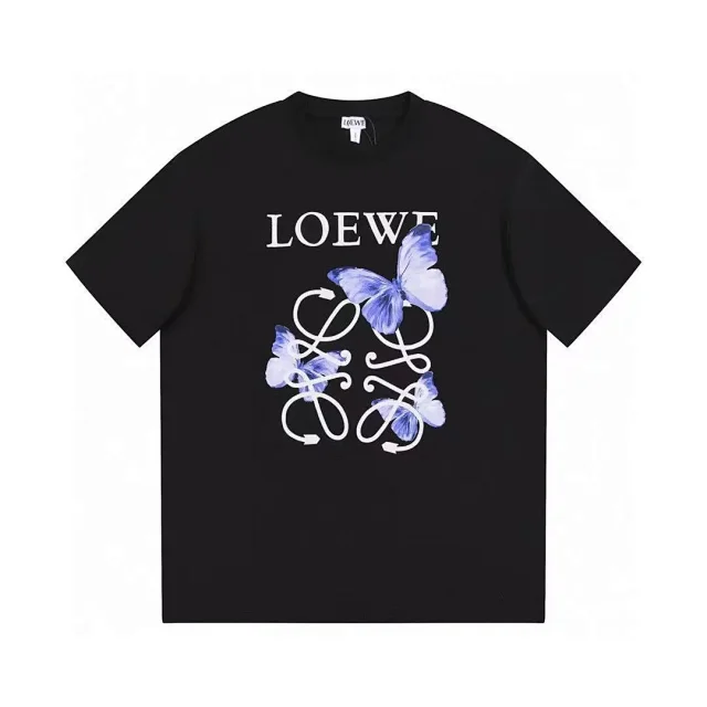 Loewe T-Shirts Short-sleeve logo graphic T-shirt product detail image 11