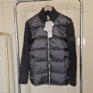 Black Di Stand Collar Knit