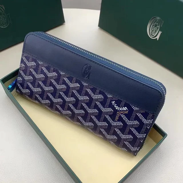 Goyard Wallets & Card Holders Goyardine zip-around wallet product detail image 4